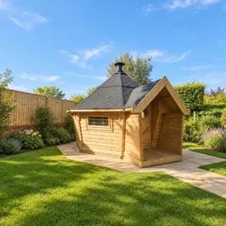 14m barbecue house