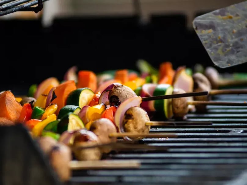 bbq vegan skewers