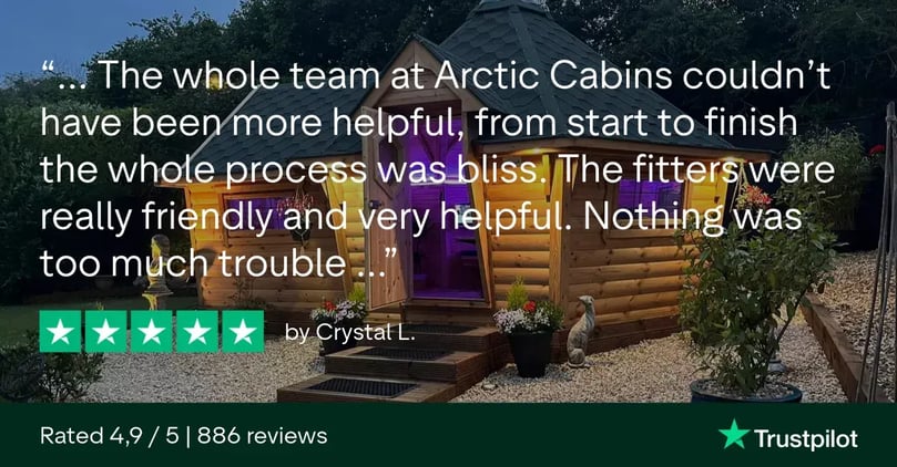 Trustpilot Review for Arctic Cabins BBQ huts
