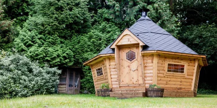large bbq cabin