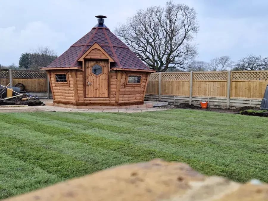 bbq lodge for the garden
