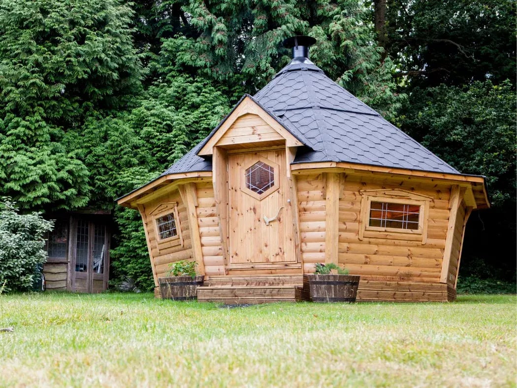 large office cabin for the garden