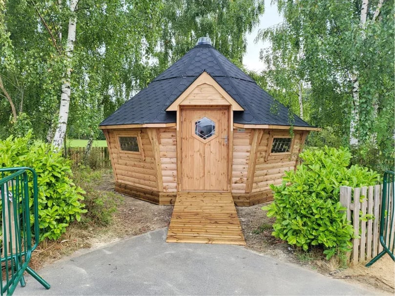 large cabin for the garden