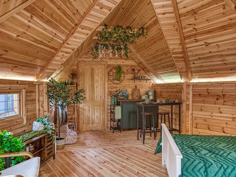 cabin bedroom