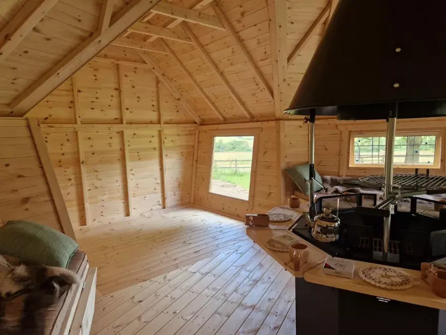 cabin chill out area