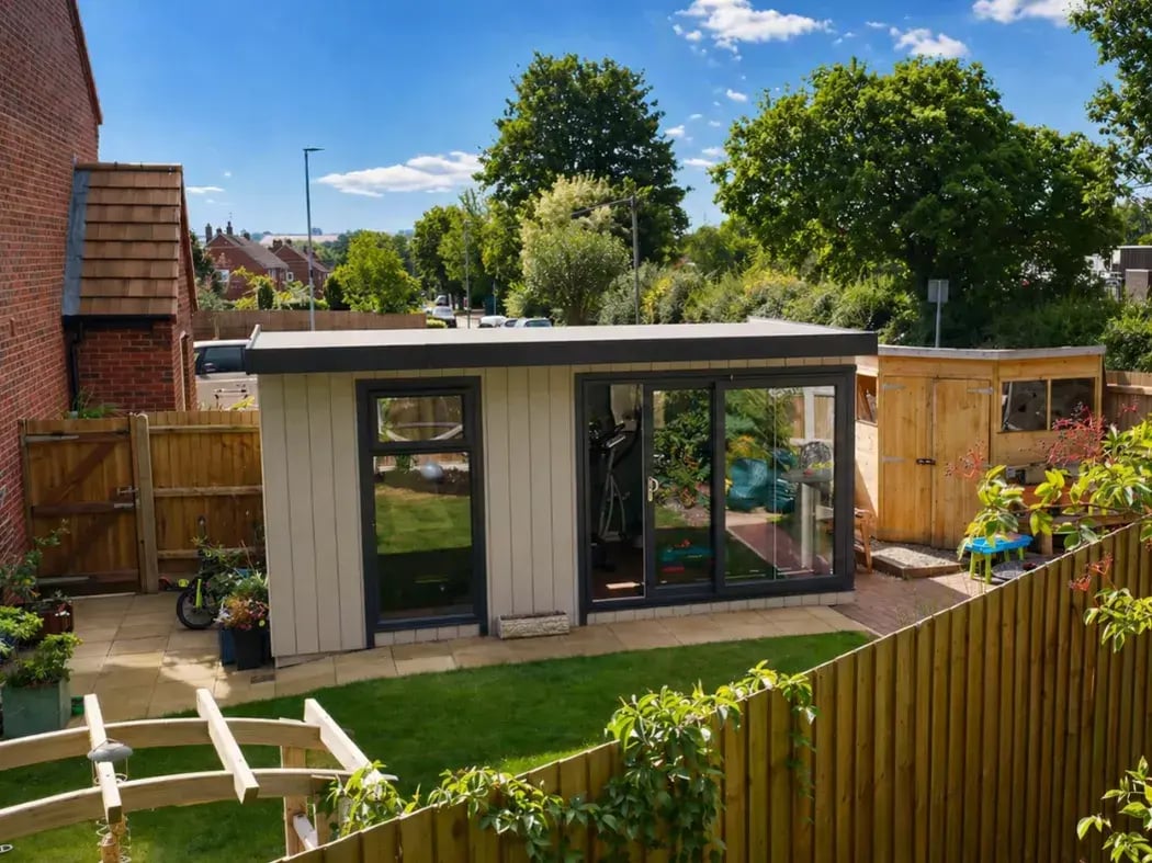 fully fitted garden building