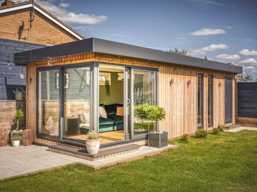 large garden cabin