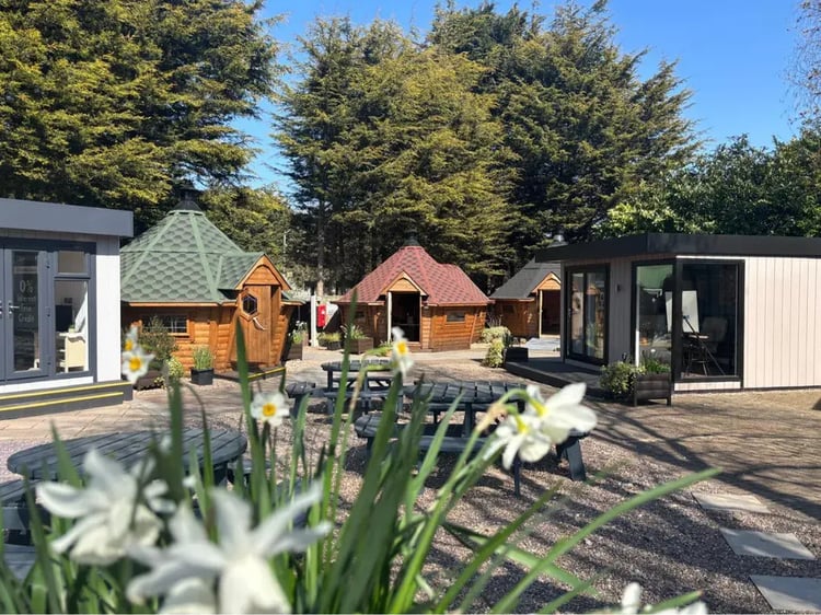 arctic cabins show site nottingham