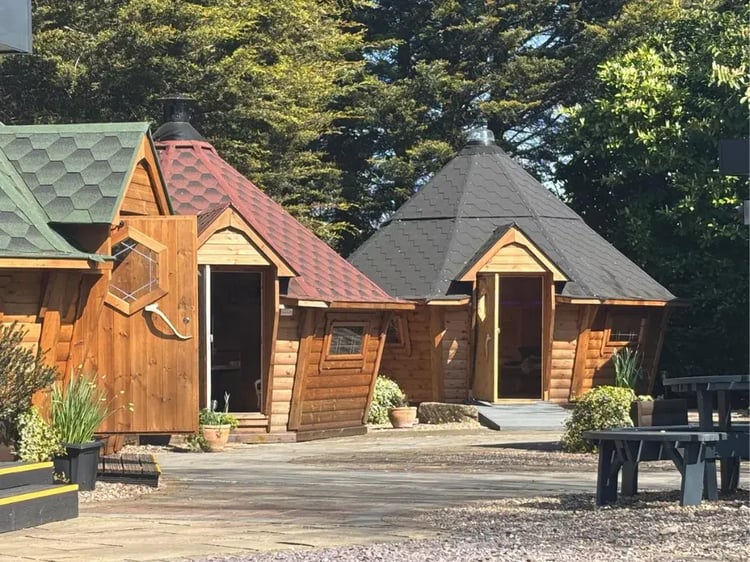 arctic cabins show site in nottingham