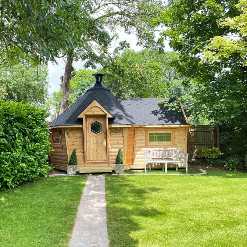 bar cabin at home