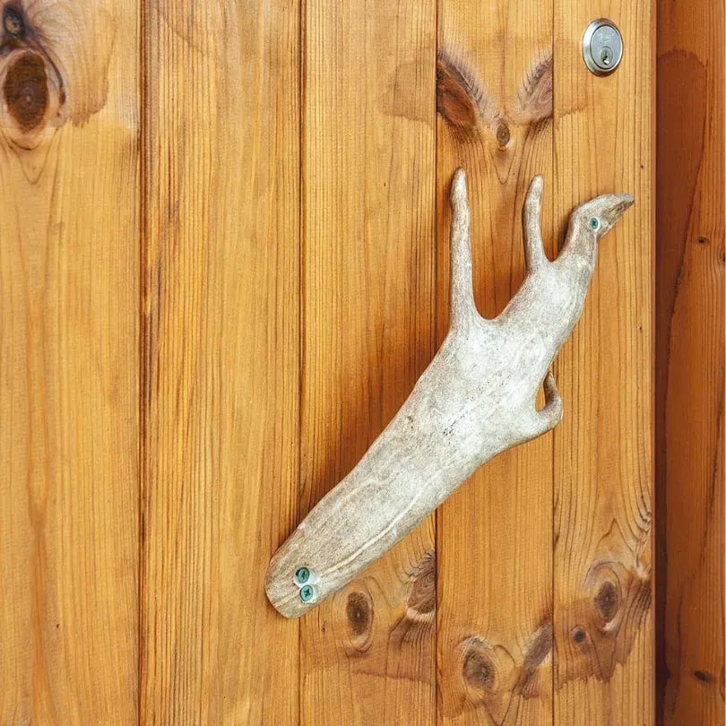 reindeer antler door handle