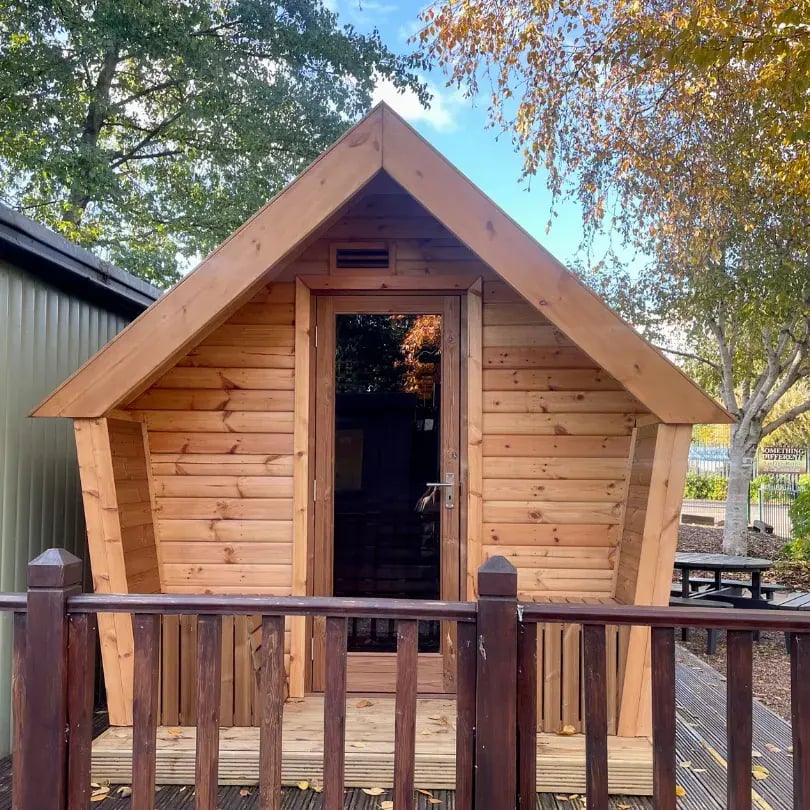 garden sauna cabin