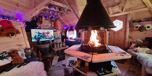 arctic cabins garden bar with bbq grill 10m log cabin 