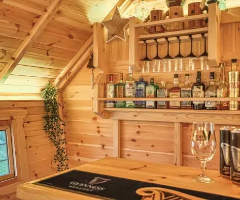 arctic bar extension part of the arctic cabin