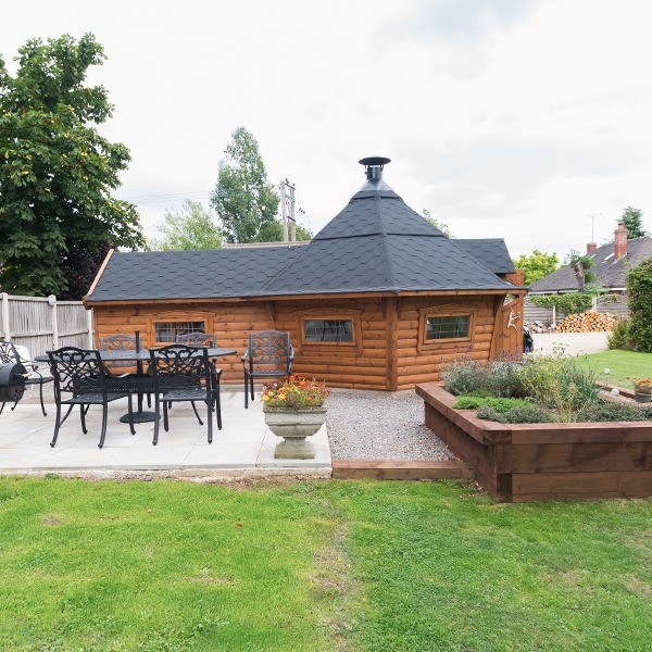 10m² BBQ Cabin with Office