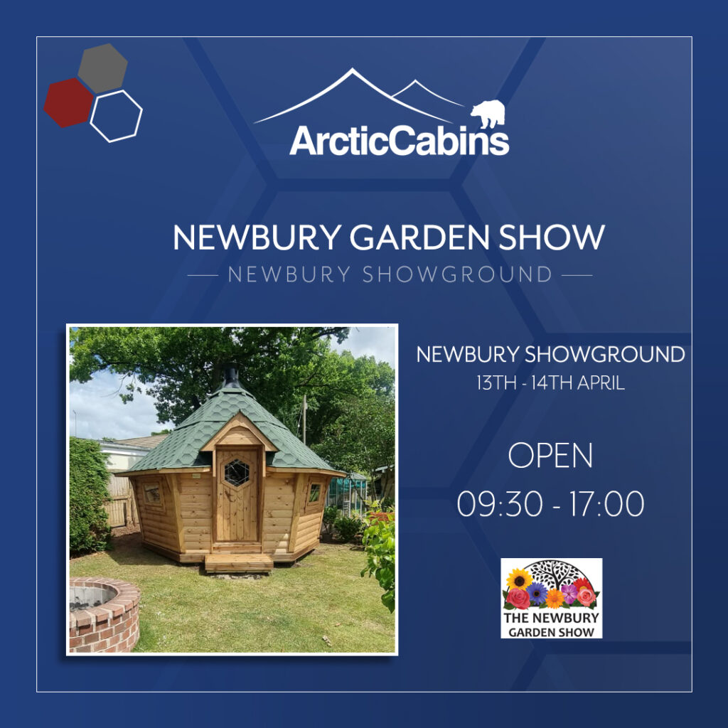 newbury garden show 2024 arctic cabins exhibition