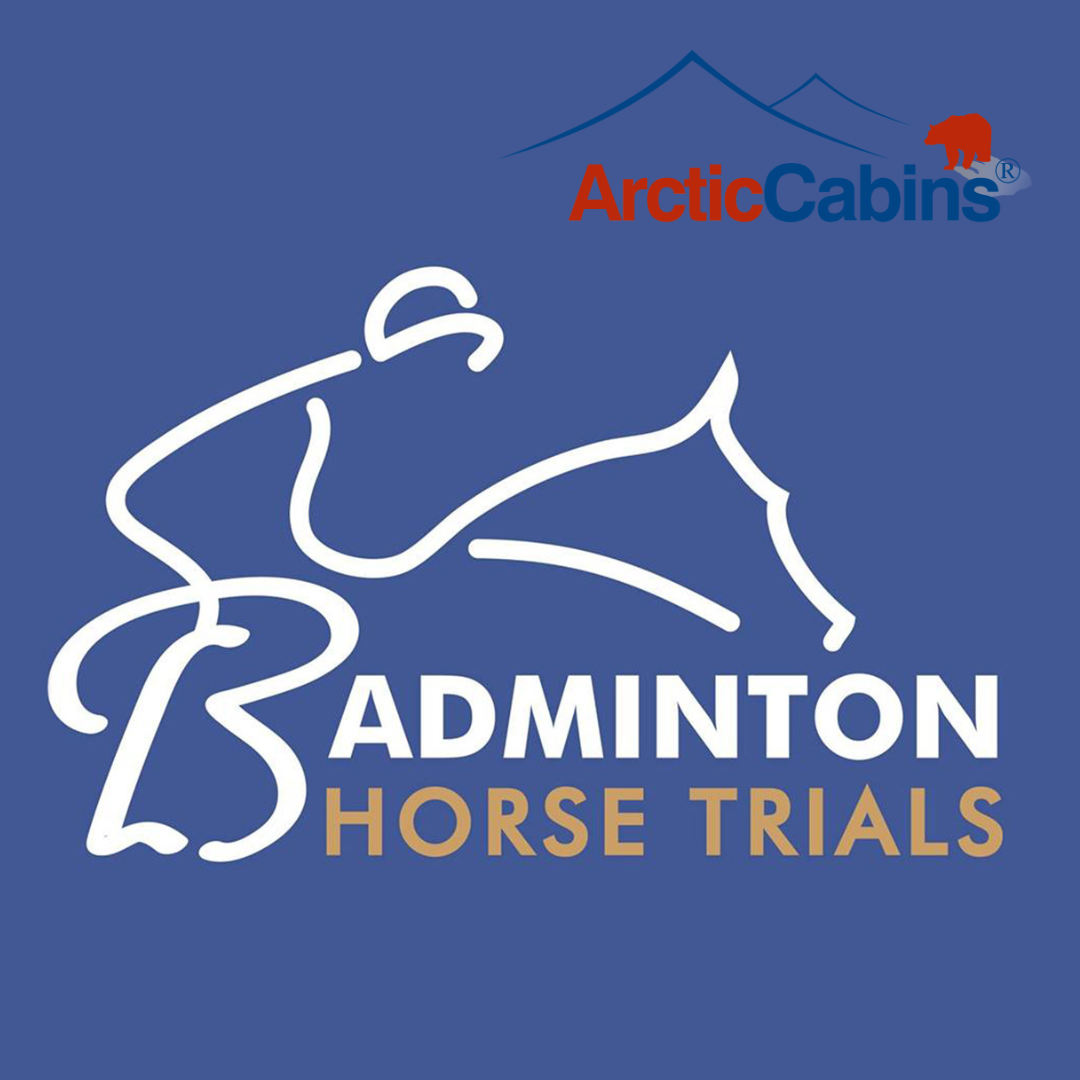 badminton horse trials - arctic cabins